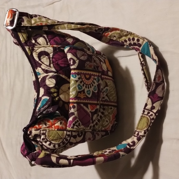 Woman's Cloth Crossbody Purse by Vera Bradley Color: Multicolored - Picture 1 of 14